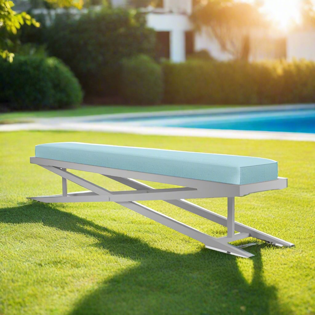 DecoScape Dynasty Aluminum 72inch Bench