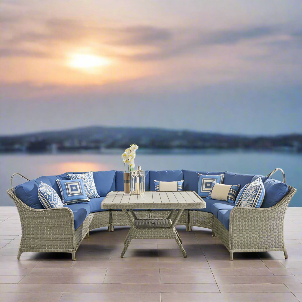 South Sea Rattan Mayfair Conversation Set - 7 Piece