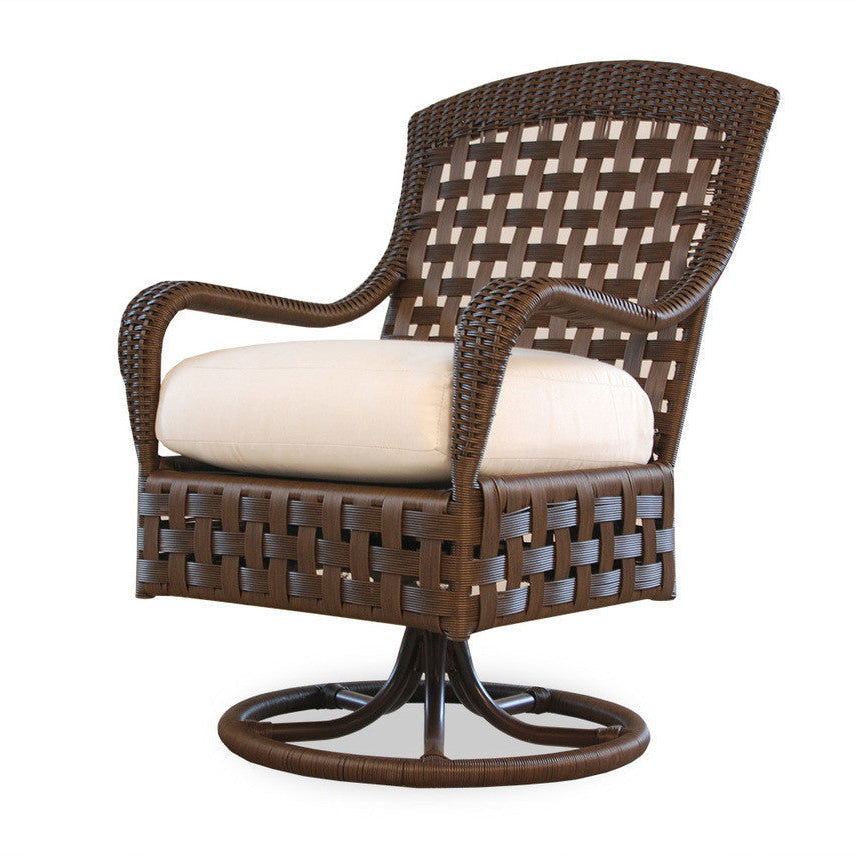 Replacement Cushions for Lloyd Flanders Haven Wicker Swivel Dining Armchair