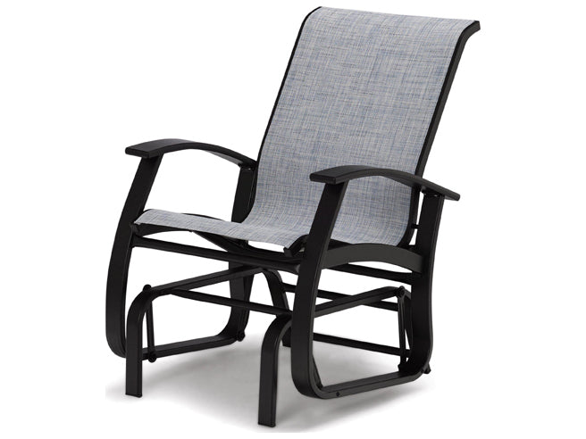Telescope Casual Belle Isle Sling Aluminum Outdoor Single Seat Glider