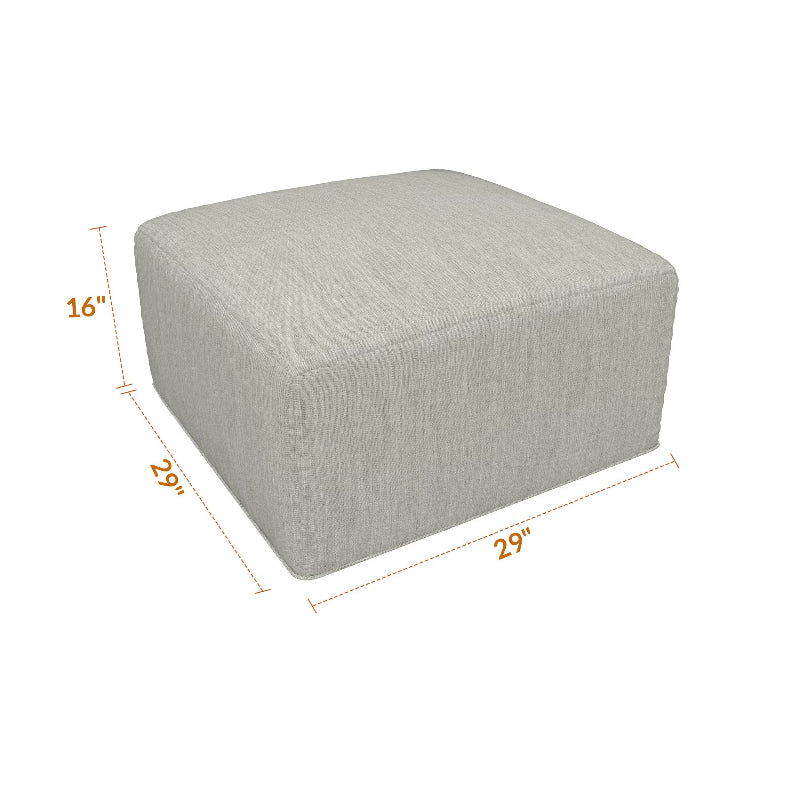 Forever Patio Tuscino Square Ottoman by NorthCape International