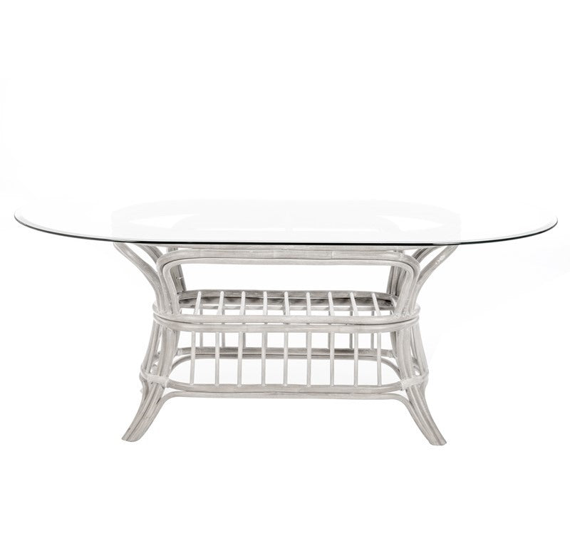 Alexander & Sheridan Universal Rattan Indoor Oval Dining Table