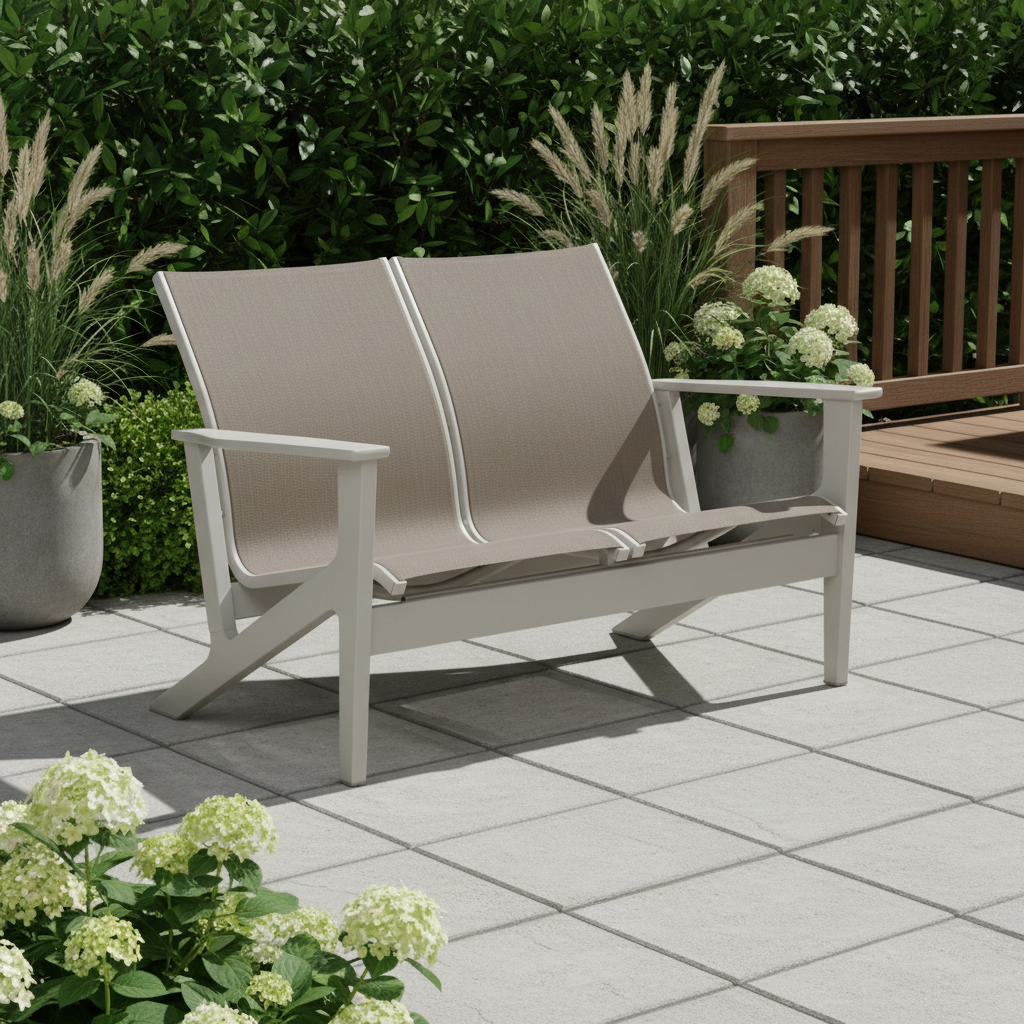 Telescope Casual Wexler Sling Chat Two-Seat Loveseat