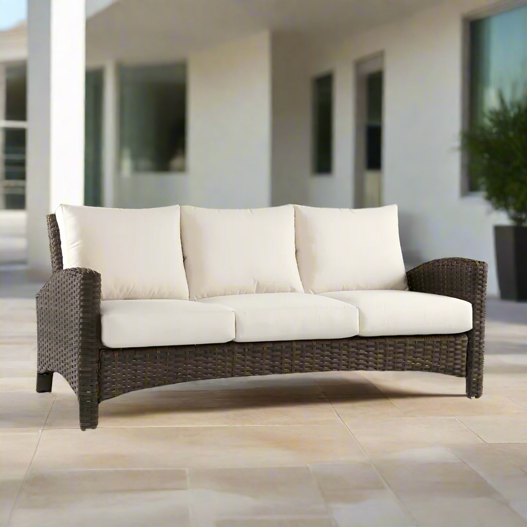South Sea Rattan Panama Wicker Sofa