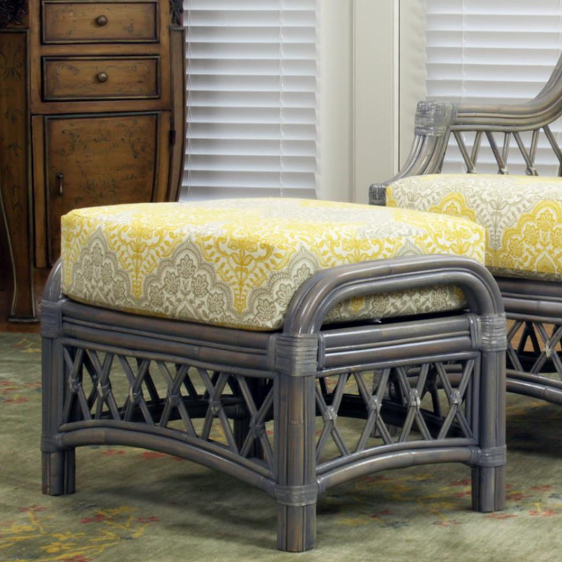 Replacement Cushions for South Sea Rattan Nadine Ottoman