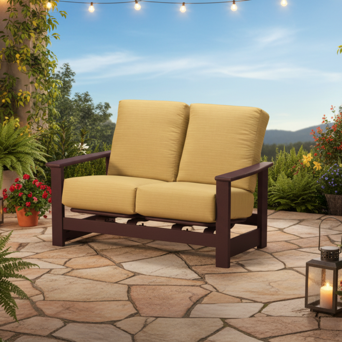 Telescope Casual Leeward MGP Cushion Hidden Motion Loveseat