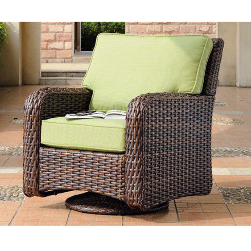 Replacement Cushions for South Sea Rattan Saint Tropez Wicker Swivel Glider
