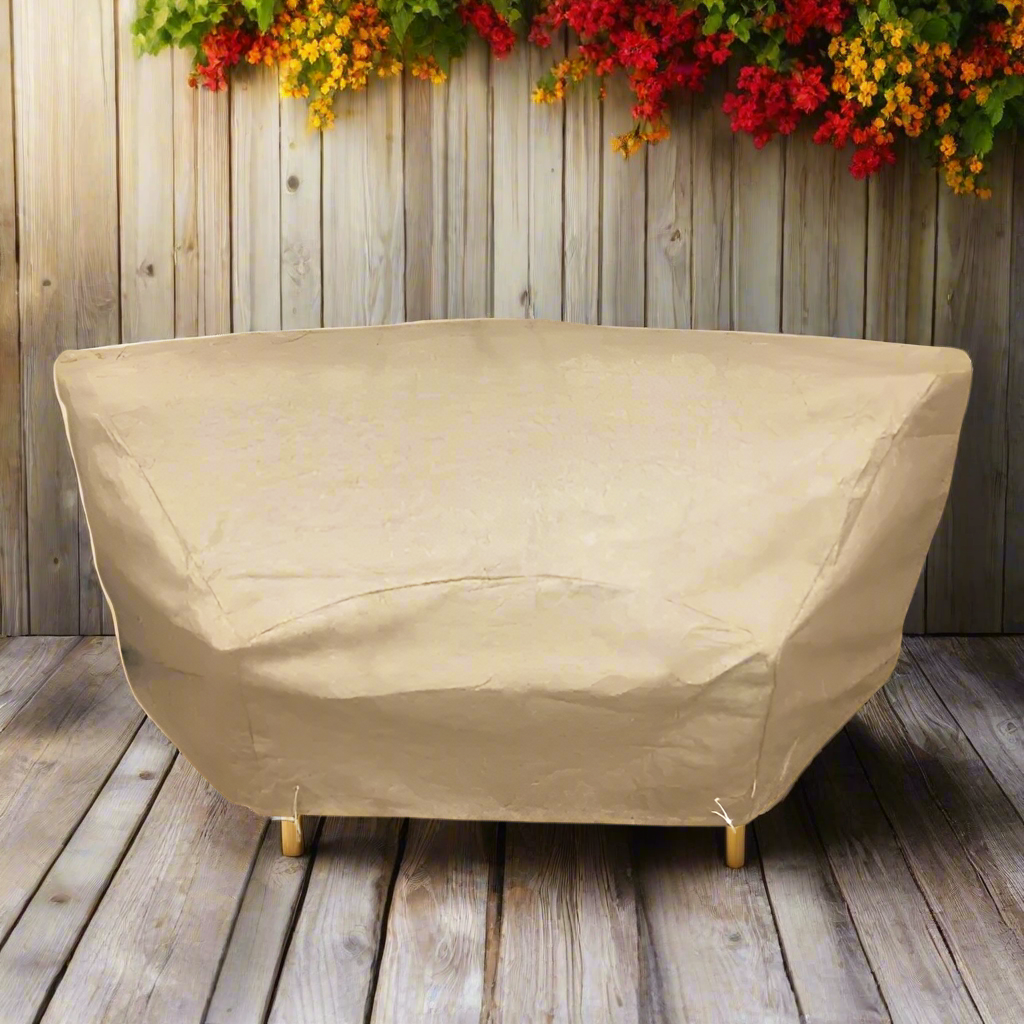 Forever Patio Malibu Grande Curved Sofa Furniture Cover