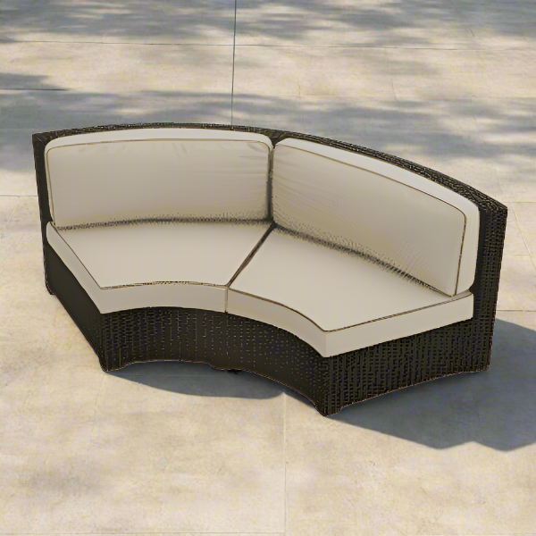 Replacement Cushions for Forever Patio Hampton Radius Curved Love Seat
