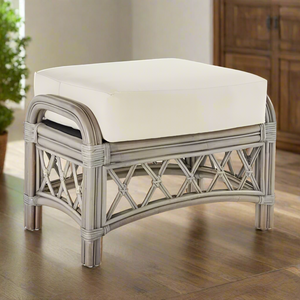Replacement Cushions for South Sea Rattan Nadine Ottoman