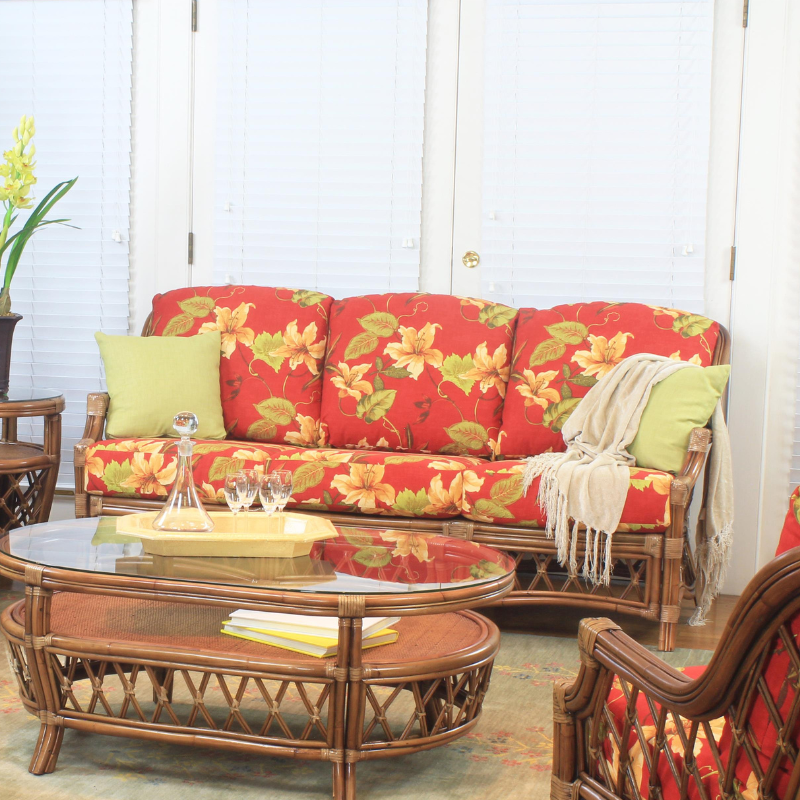 Replacement Cushions for South Sea Rattan Nadine Sofa