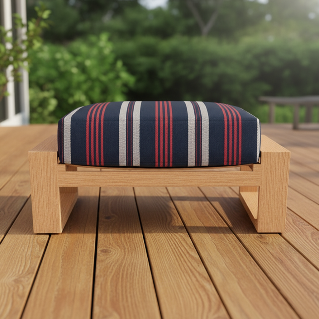 Lloyd Flanders Pursuit Ottoman