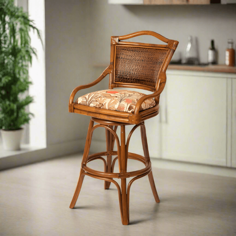 Alexander & Sheridan Serengeti 24″ Swivel Barstool