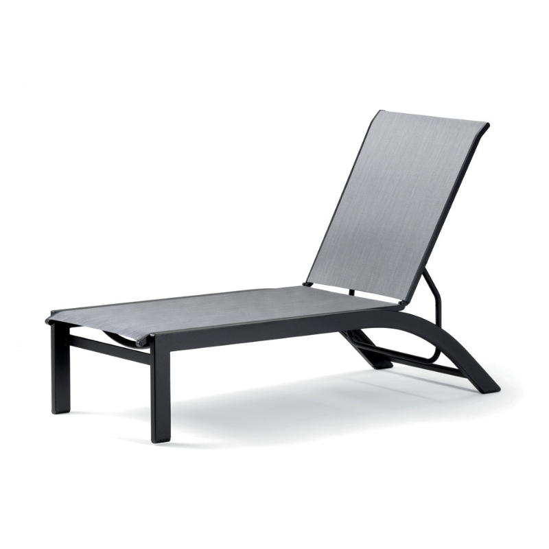 Telescope Casual Kendall Sling Stacking Armless Chaise