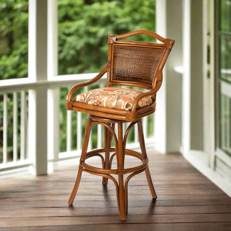 Alexander & Sheridan Serengeti 24″ Swivel Barstool