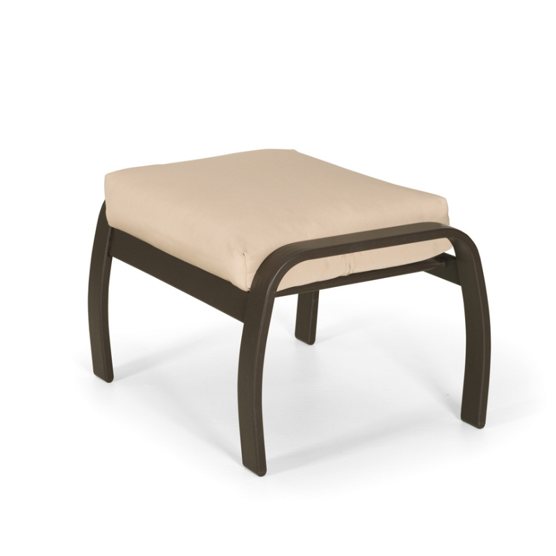 Telescope Casual Belle Isle Cushion Aluminum Outdoor Ottoman