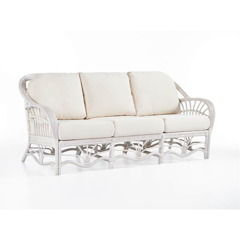 Replacement Cushions for South Sea Rattan Palm Harbor Sofa