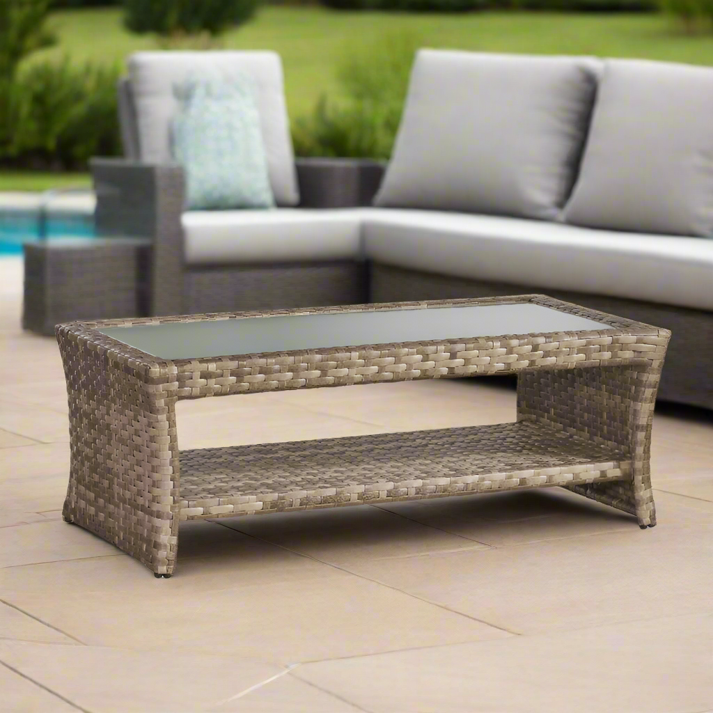 South Sea Rattan Driftwood Bay Coffee Table