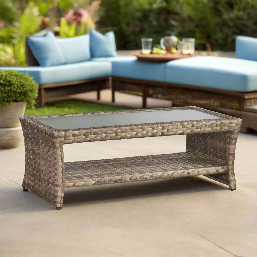 South Sea Rattan Driftwood Bay Coffee Table