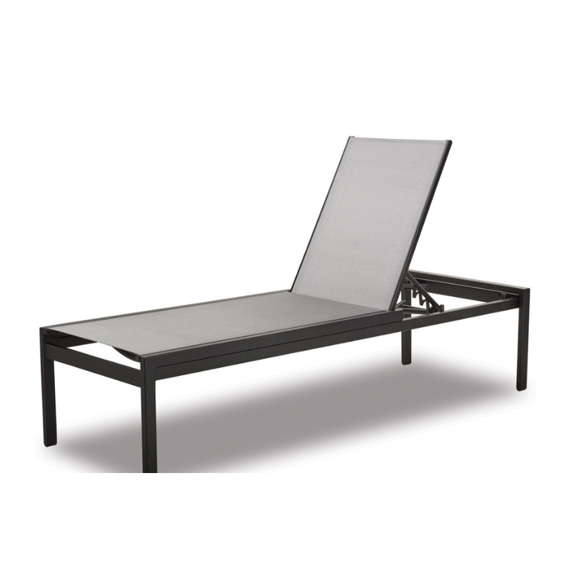 Telescope Casual Kendall Sling Stacking High Bed Armless Chaise