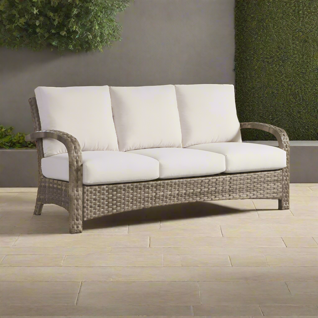South Sea Rattan Driftwood Bay Sofa