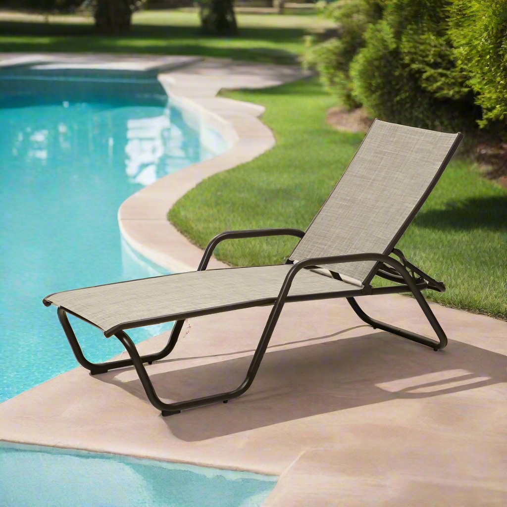 Telescope Casual Gardenella Sling Stacking Chaise