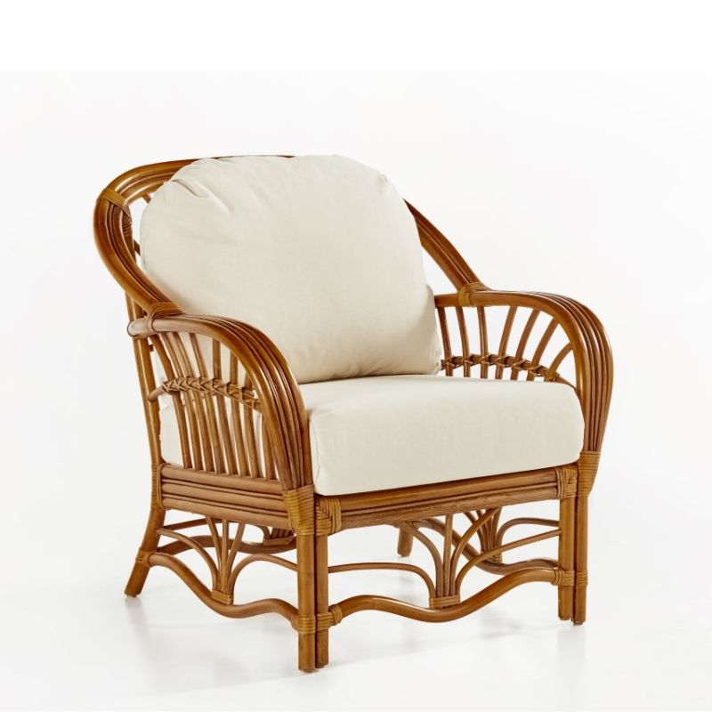 Replacement Cushions for South Sea Rattan Palm Harbor Lounge Chair