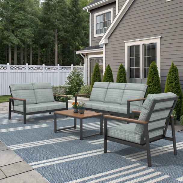 NorthCape International Windsor 4-Piece Lounge Patio Set