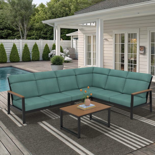 NorthCape International Windsor 5-Piece Modular Patio Set