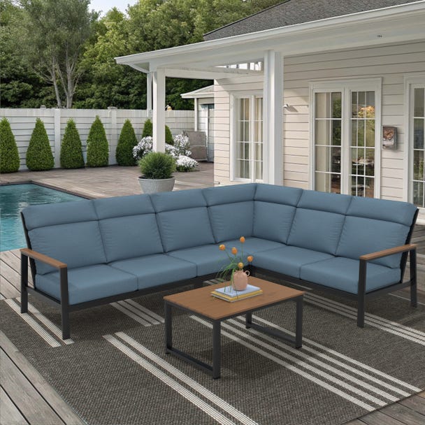 NorthCape International Windsor 5-Piece Modular Patio Set