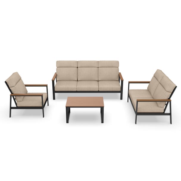 NorthCape International Windsor 4-Piece Lounge Patio Set