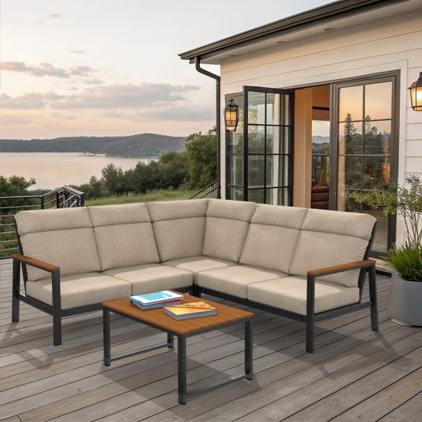 NorthCape International Windsor Patio 3-Piece Sectional Set