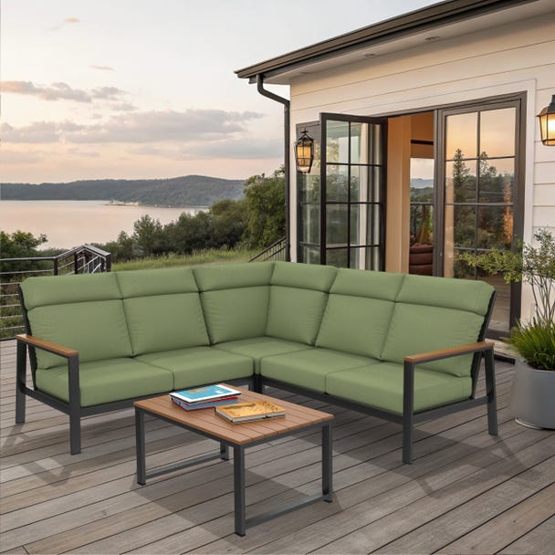 NorthCape International Windsor Patio 3-Piece Sectional Set