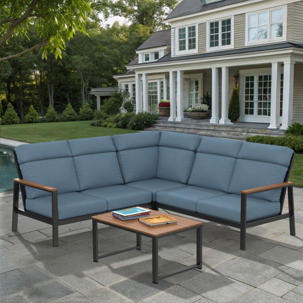 NorthCape International Windsor Patio 3-Piece Sectional Set