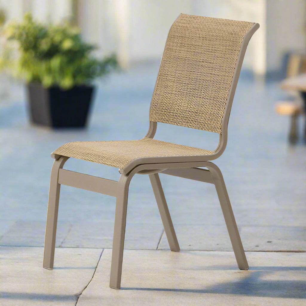 Telescope Casual Aruba II Sling Dining Height Armless Chair
