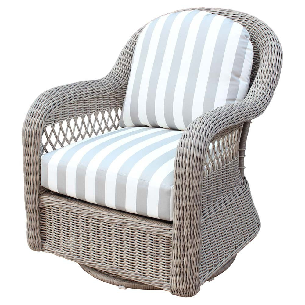 South Sea Rattan Arcadia Wicker Swivel Glider