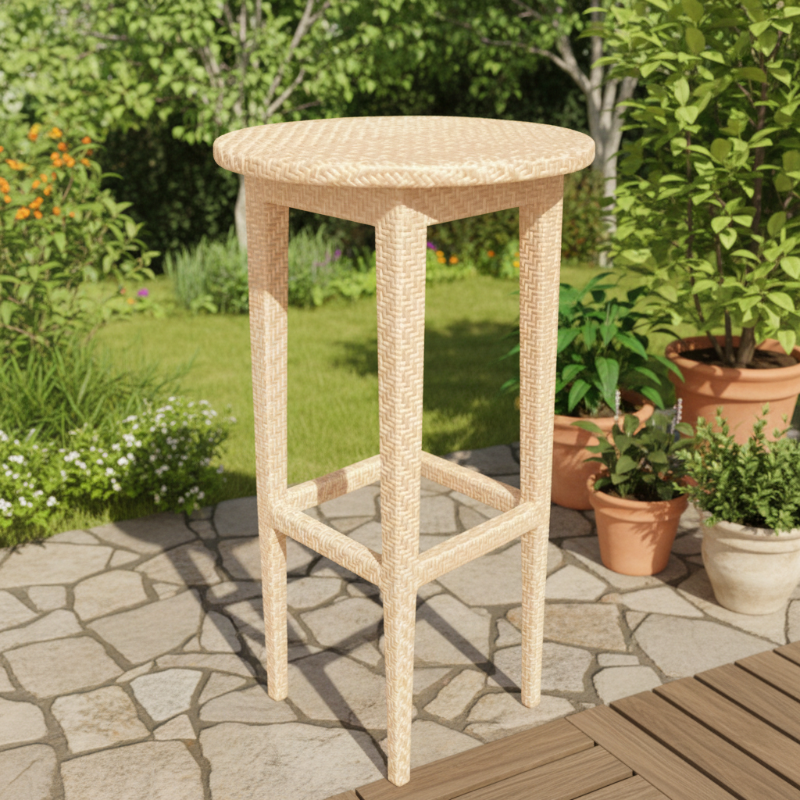 Panama Jack Austin Wicker Outdoor Pub Table
