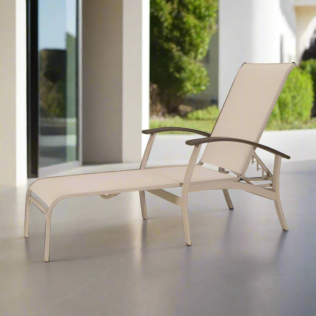 Telescope Casual Belle Isle Sling Four Position Lay-Flat Chaise