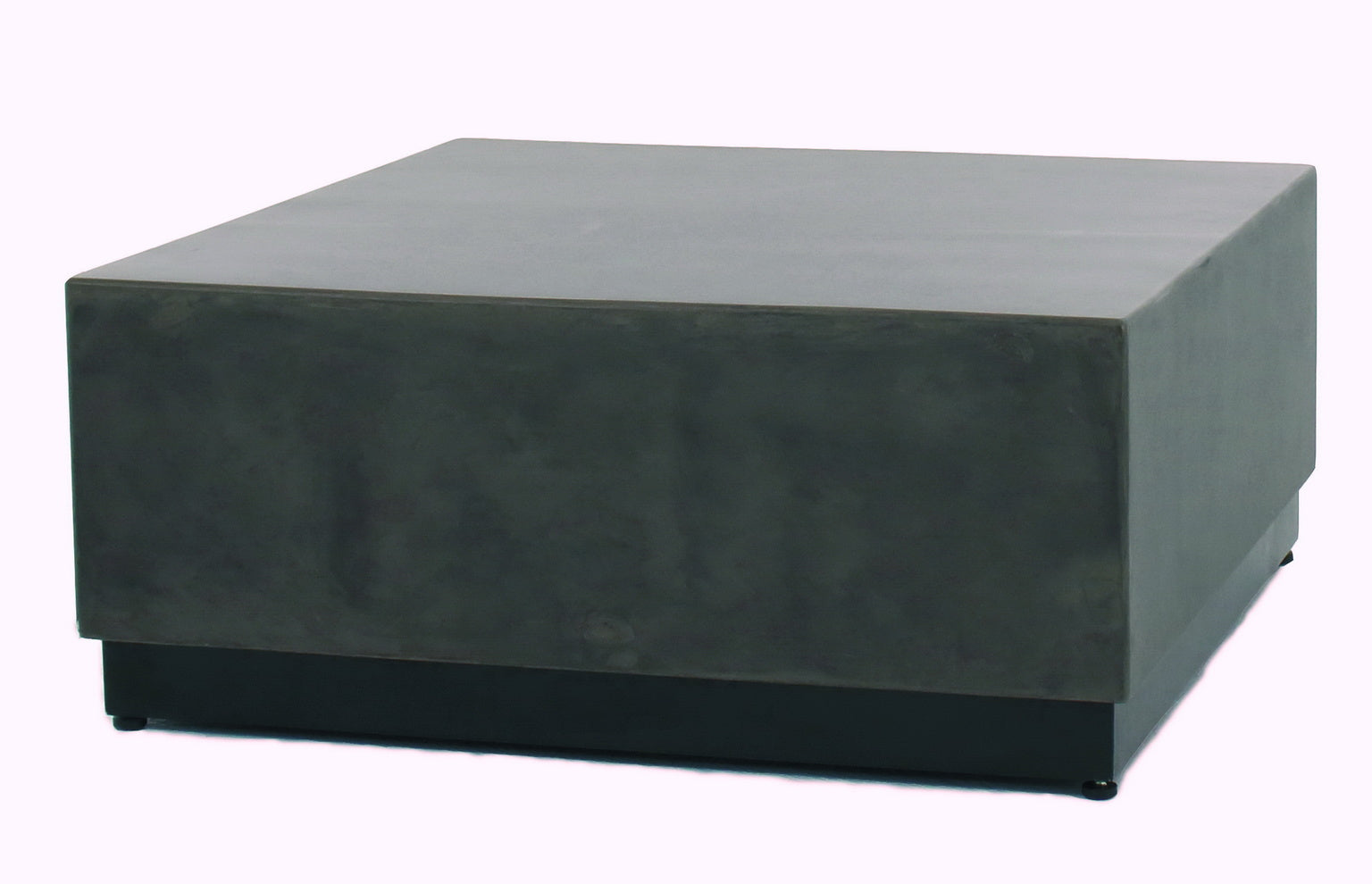 Alfresco Home Crete 30" Square LWC Aluminum Coffee Table