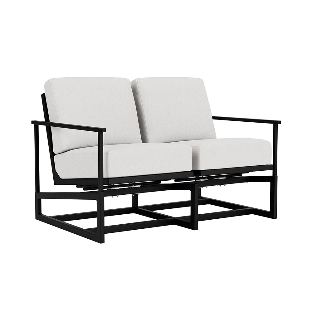 Lloyd Flanders Summit Spring Rocker Loveseat