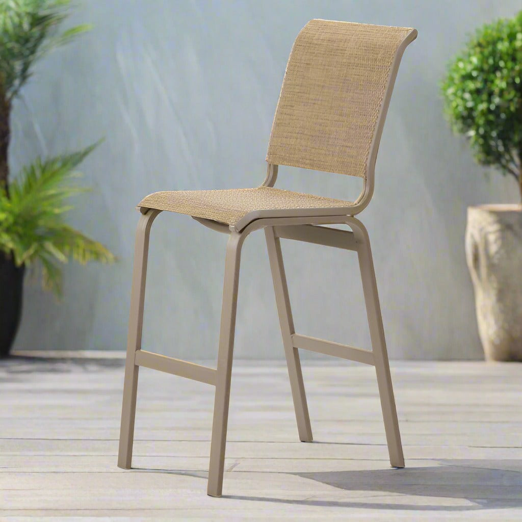 Telescope Casual Aruba II Sling Bar Height Armless Chair