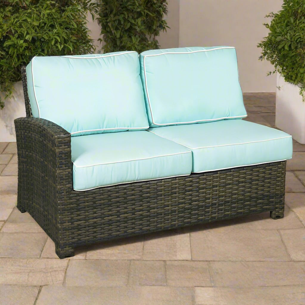 Forever Patio Lakeside Sectional Left Arm Loveseat by NorthCape International