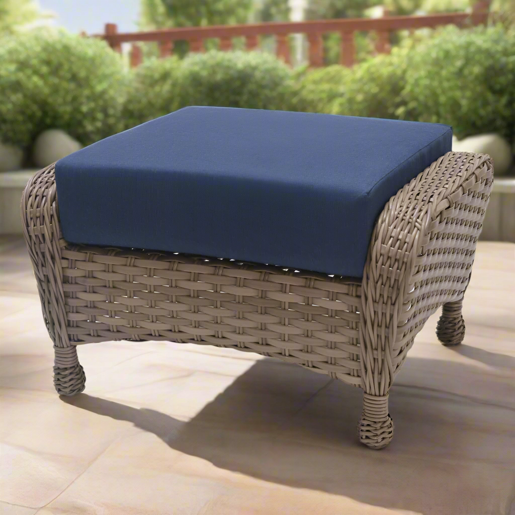 Forever Patio Sorrento Rectangle Ottoman by NorthCape International