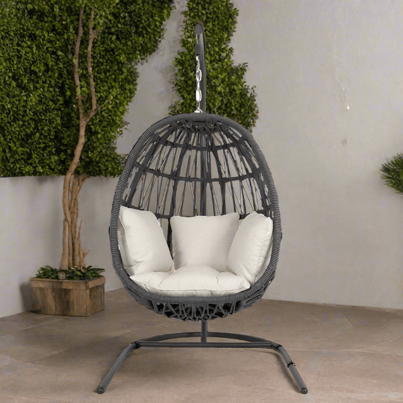 Sunset West Milano Hanging Chair with Cushions
