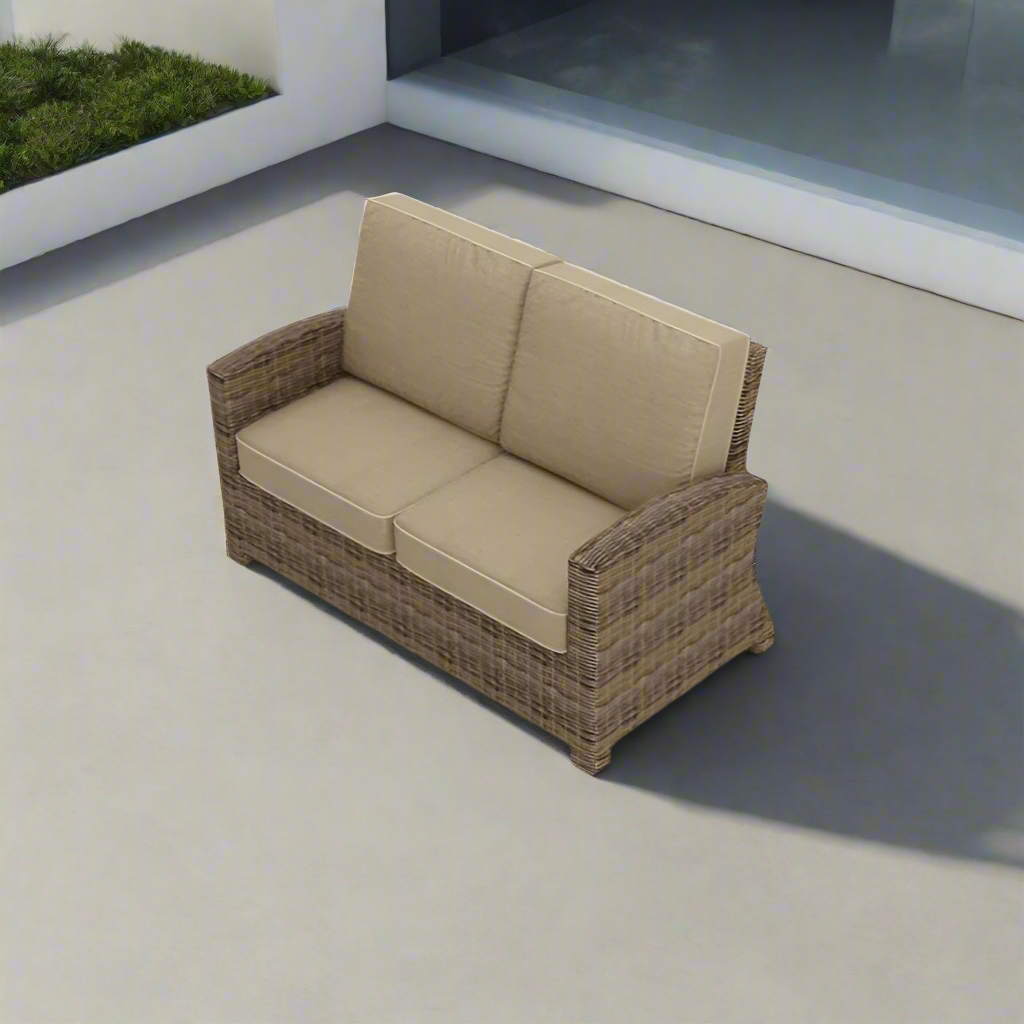 Forever Patio Cypress Wicker Loveseat