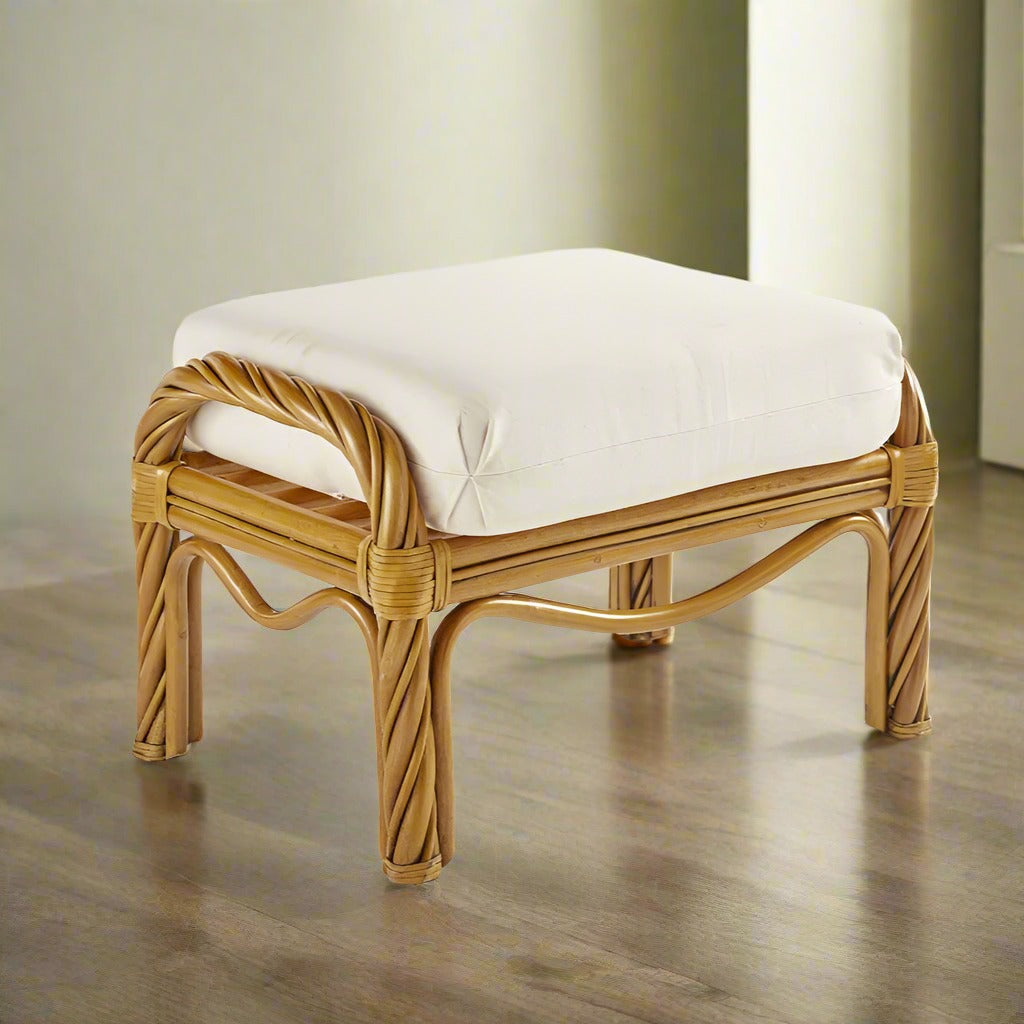 Replacement Cushions for South Sea Rattan New Twist Ottoman