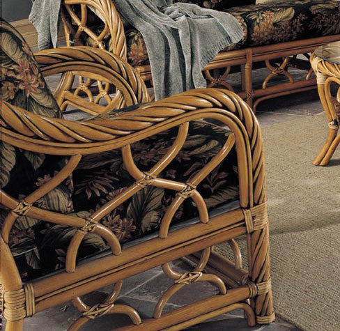 South Sea Rattan New Twist Indoor Lounge Chair