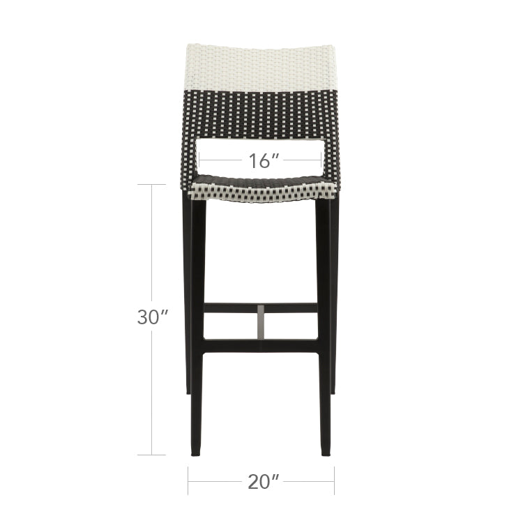 DecoScape Chloe Stackable Bar Side Chair