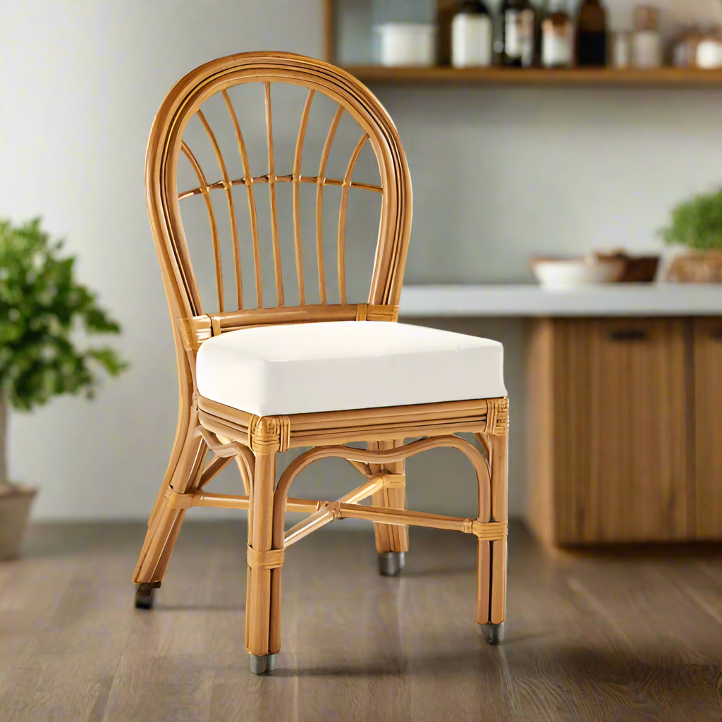 South Sea Rattan Palm Harbor Indoor Dining Side Chair
