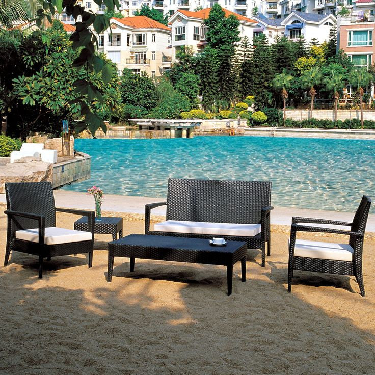 DecoScape Zen Wicker Lounge Chair
